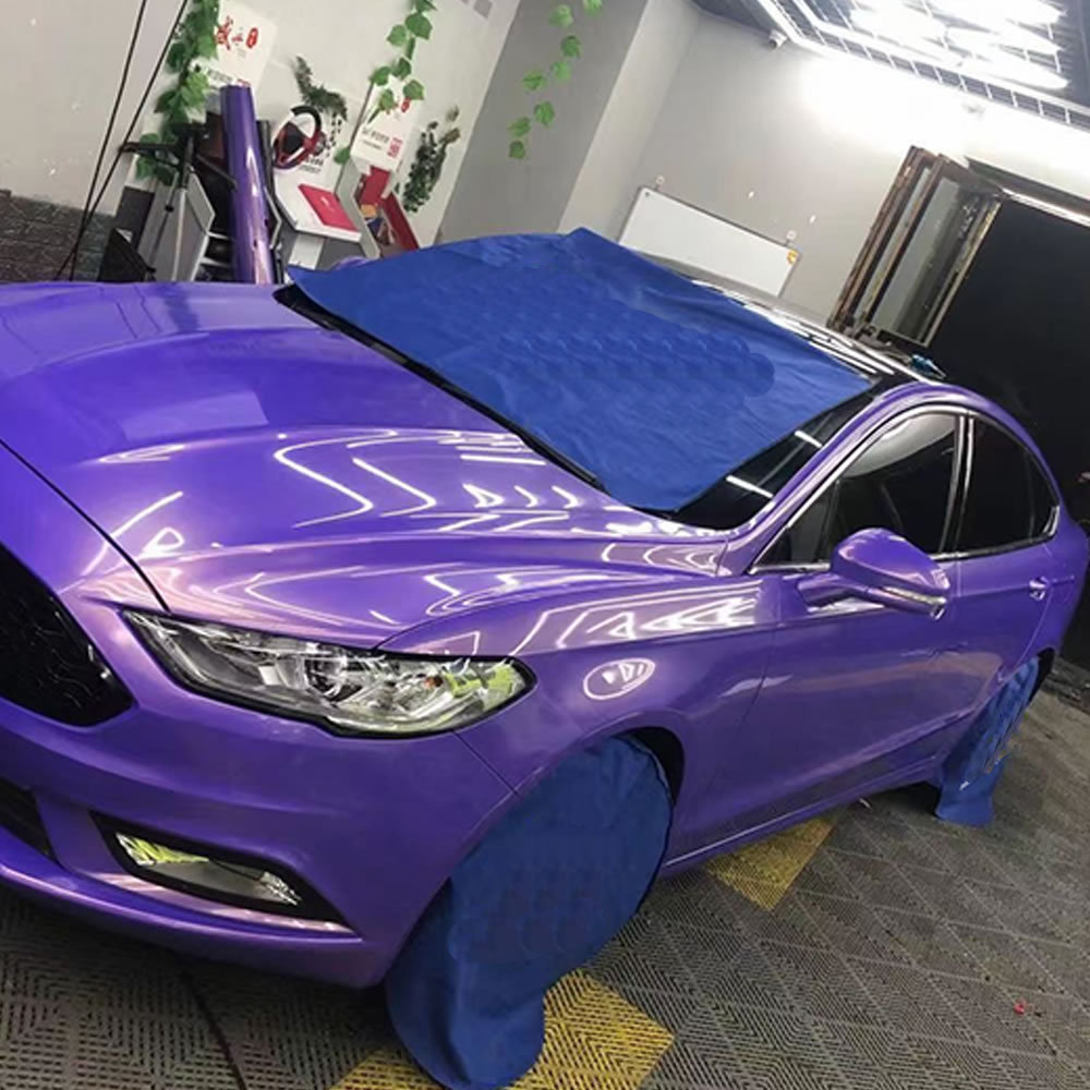 TOPCAR Magic Gold Violet Vinyl Wrap