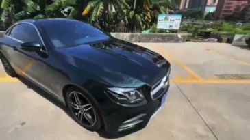 TOPCAR Satin Metallic Glossy Benz Blackish Green Vinyl Wrap Film