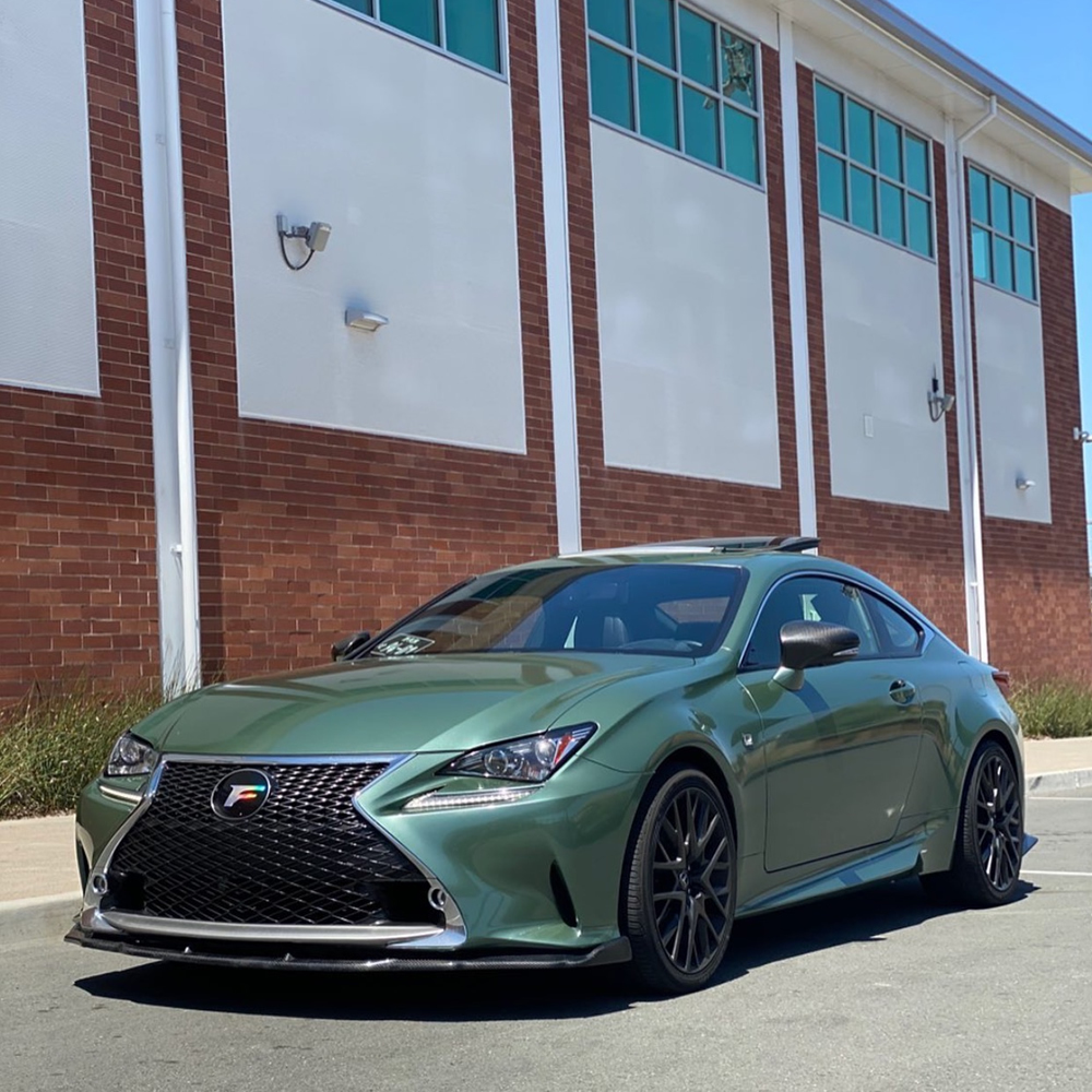 TOPCAR Satin Metallic Glossy Fir Green Vinyl Wrap Film