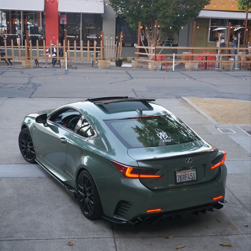 TOPCAR Satin Metallic Glossy Fir Green Vinyl Wrap Film
