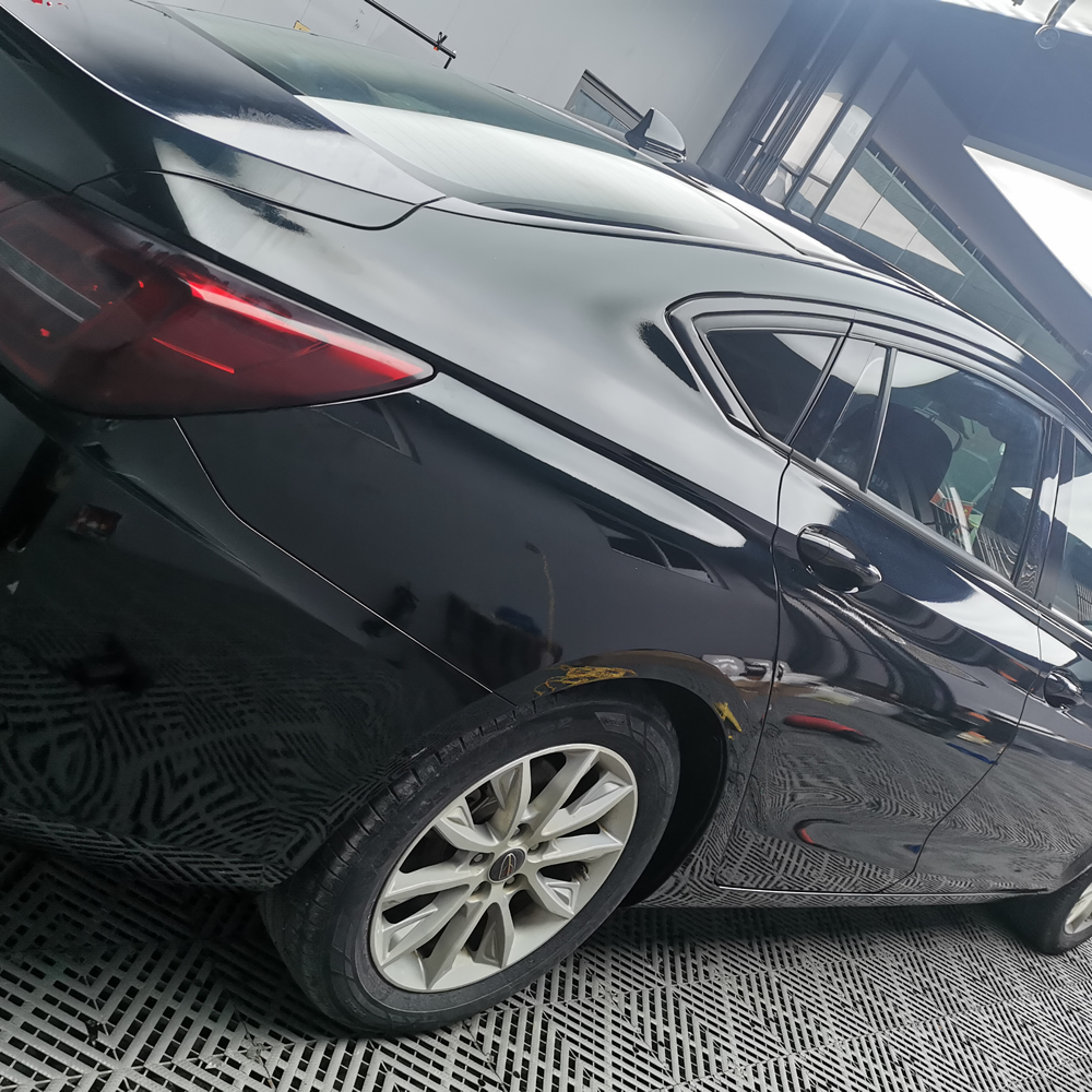 TOPCAR Satin Metallic Glossy Benz Blackish Green Vinyl Wrap Film