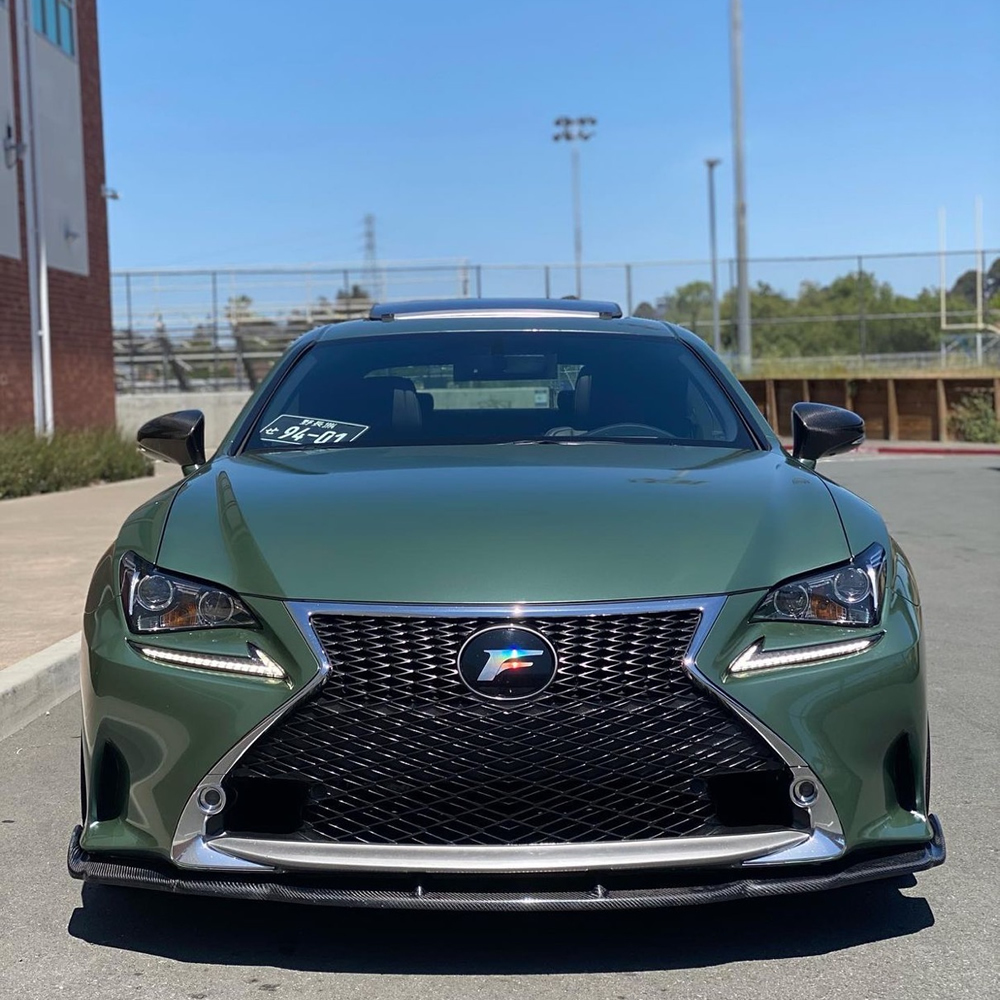 TOPCAR Satin Metallic Glossy Fir Green Vinyl Wrap Film