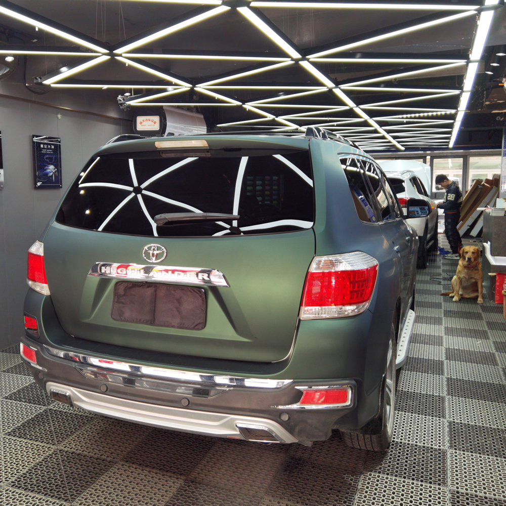 TOPCAR Ultra Matte Fairyland Green Vinyl Wrap Film