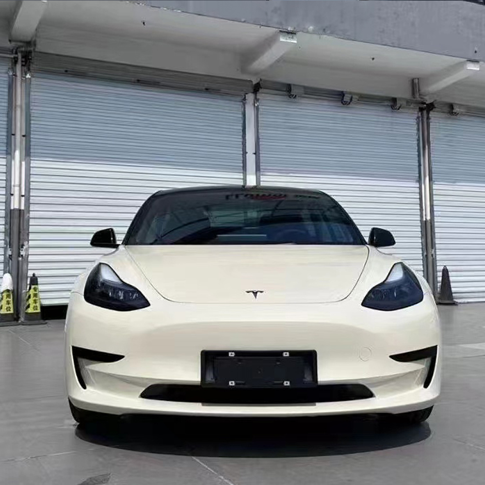 TOPCAR Super Gloss Pepper White Vinyl Wrap Film