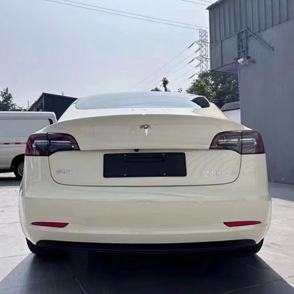 TOPCAR Super Gloss Pepper White Vinyl Wrap Film