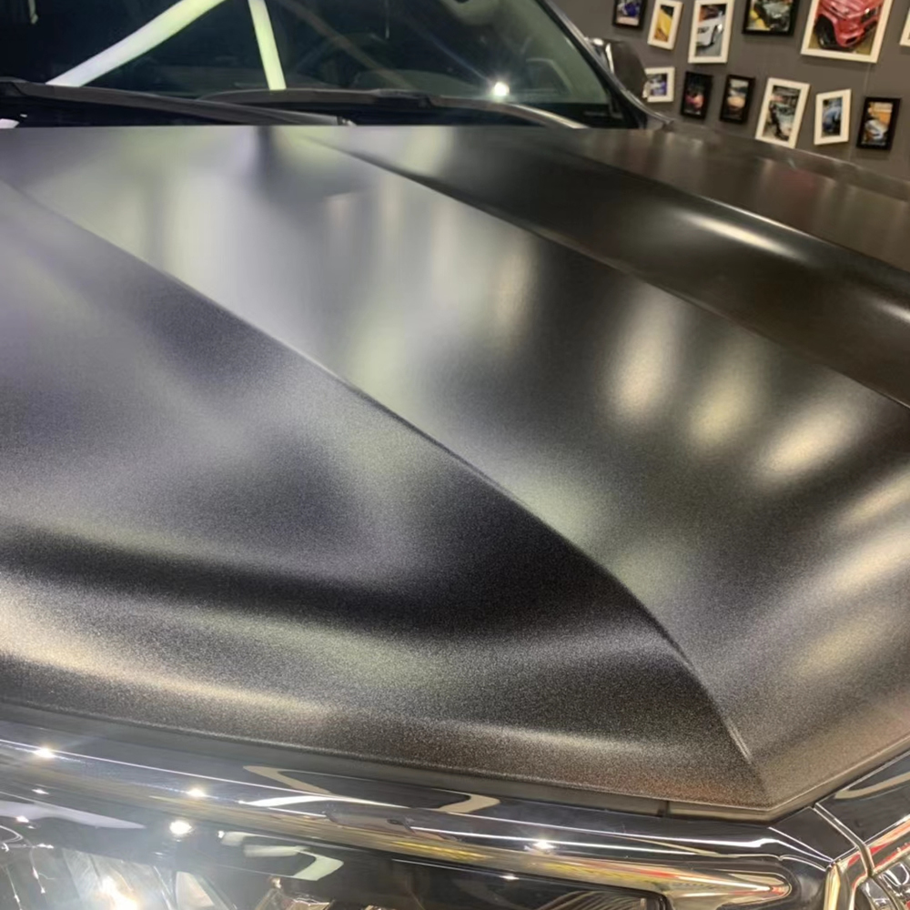 TOPCAR Diamond Heavy Metal Quantum Grey Vinyl Wrap Film