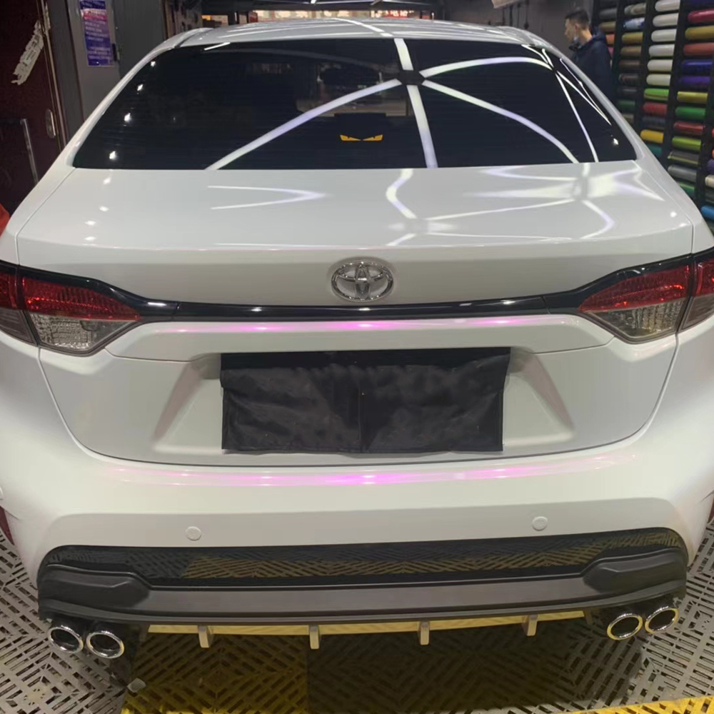 TOPCAR Cream Red Pearl Vinyl Wrap Film