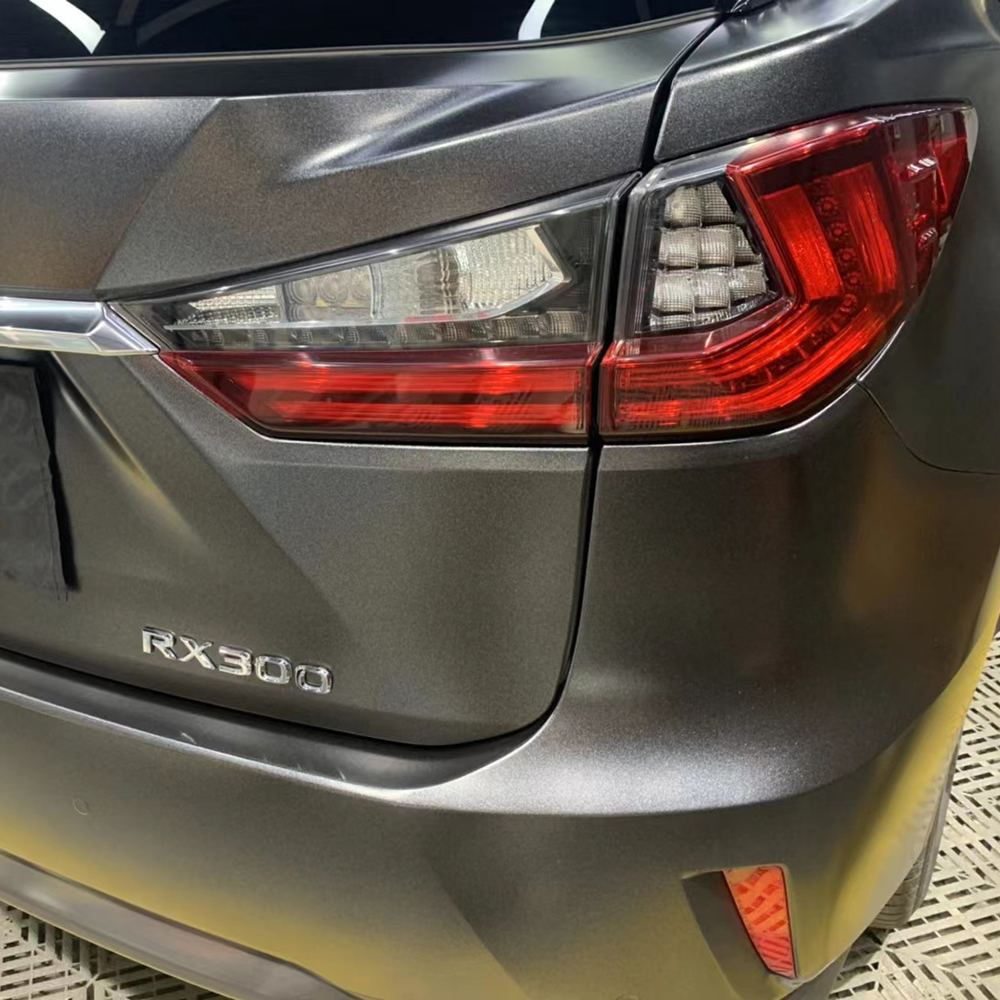 TOPCAR Diamond Heavy Metal Quantum Grey Vinyl Wrap Film