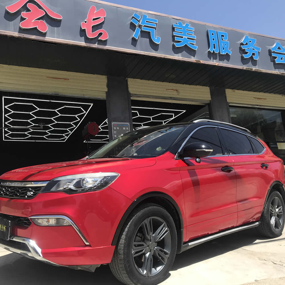 TOPCAR Paint Metallic Soul Red Vinyl Wrap Film