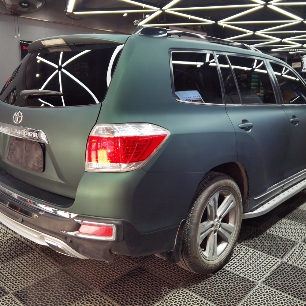 TOPCAR Ultra Matte Fairyland Green Vinyl Wrap Film