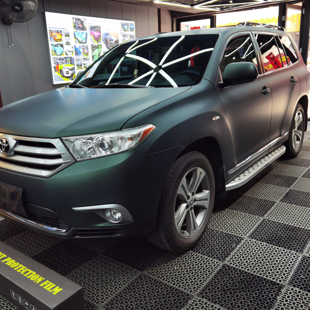 TOPCAR Ultra Matte Fairyland Green Vinyl Wrap Film