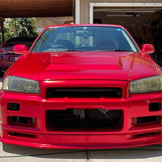 TOPCAR Glossy Metallic Red Vinyl Wrap Film