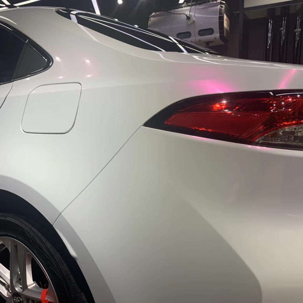 TOPCAR Cream Red Pearl Vinyl Wrap Film