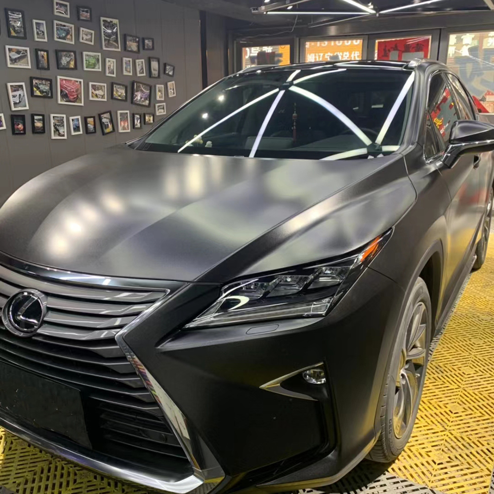 TOPCAR Diamond Heavy Metal Quantum Grey Vinyl Wrap Film