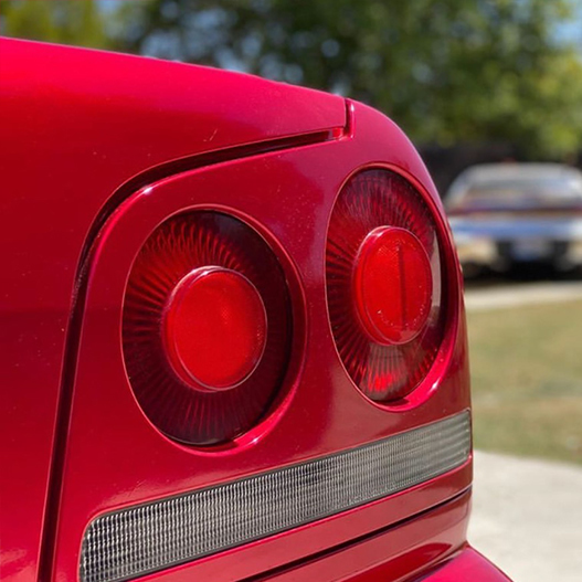 TOPCAR Glossy Metallic Red Vinyl Wrap Film