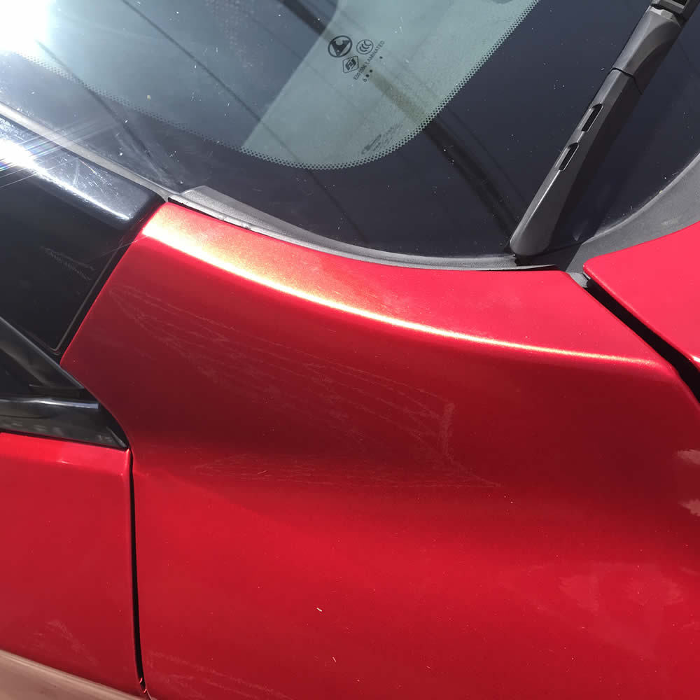 TOPCAR Paint Metallic Soul Red Vinyl Wrap Film