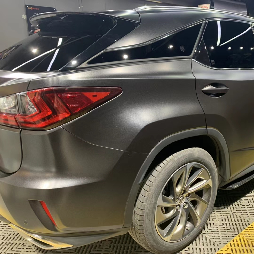 TOPCAR Diamond Heavy Metal Quantum Grey Vinyl Wrap Film