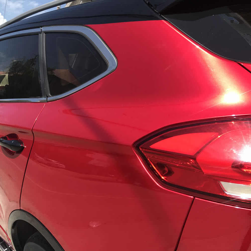 TOPCAR Paint Metallic Soul Red Vinyl Wrap Film