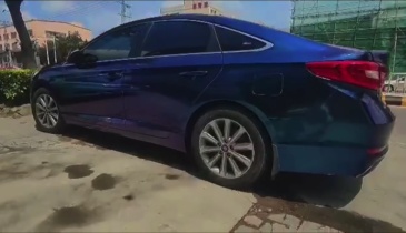 TOPCAR Glossy Chameleon Purple Blue Vinyl Wrap Film