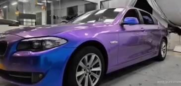 TOPCAR Glossy Chameleon Polar Light Vinyl Wrap Film