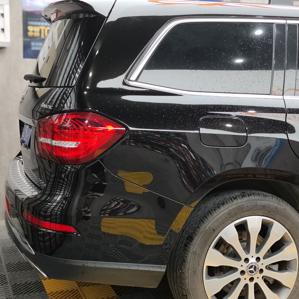 FANCHI Colored PPF Satin Metallic Black TPU Car Wraps Vinyl Film