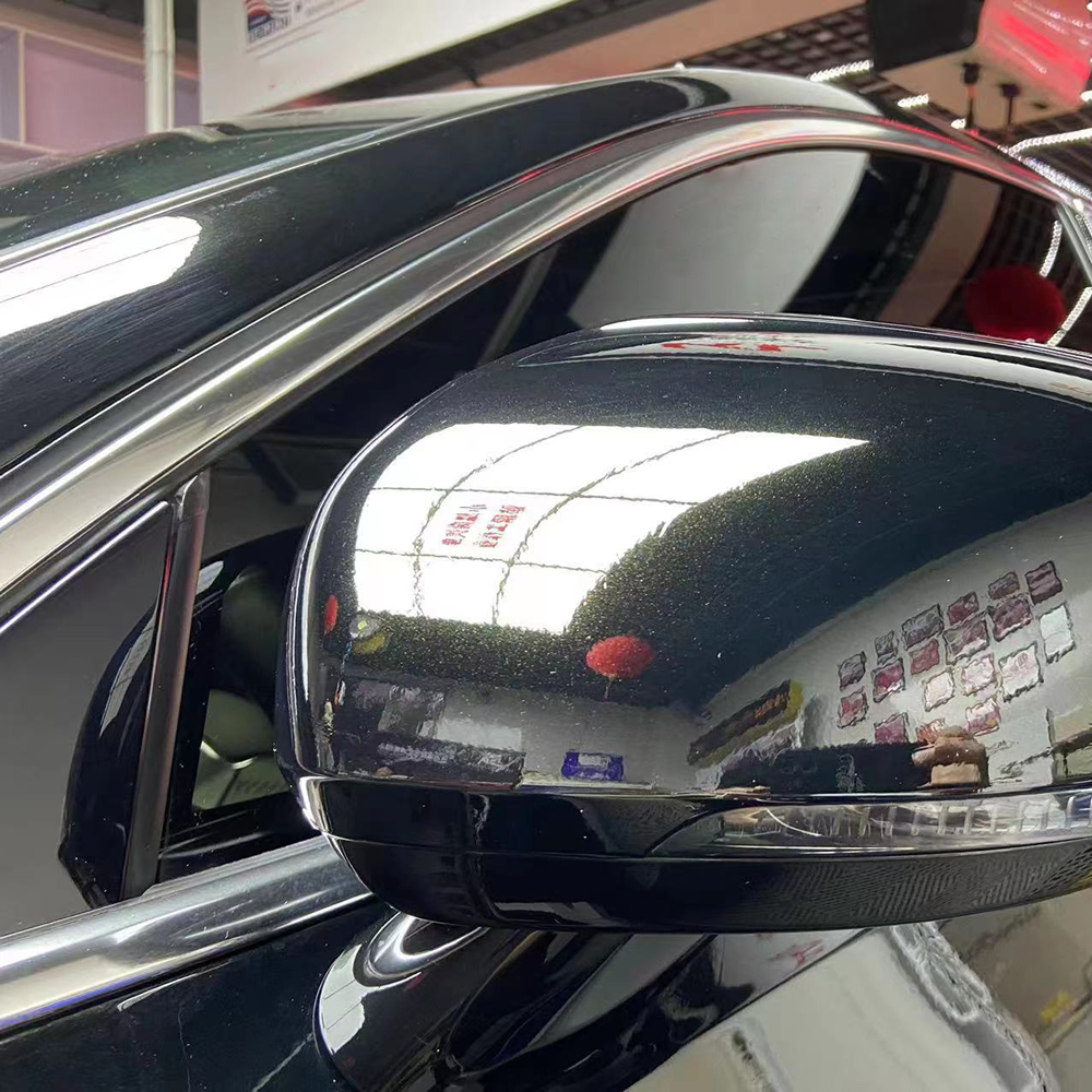FANCHI Colored PPF Satin Metallic Black TPU Car Wraps Vinyl Film