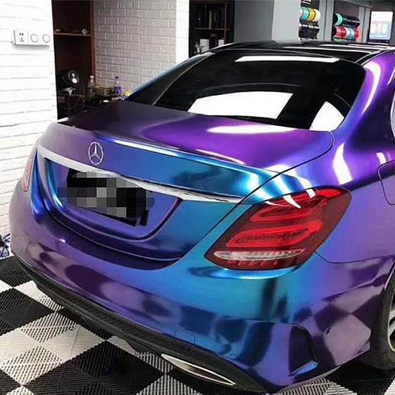 TOPCAR Glossy Chameleon Polar Light Vinyl Wrap Film