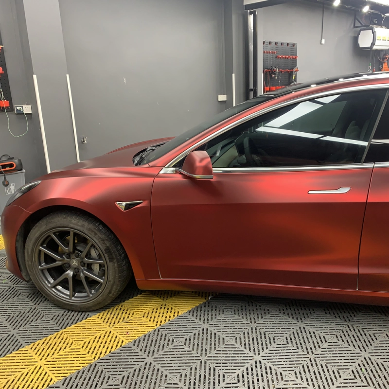 TOPCAR Oxide Red Vinyl Wrap Film
