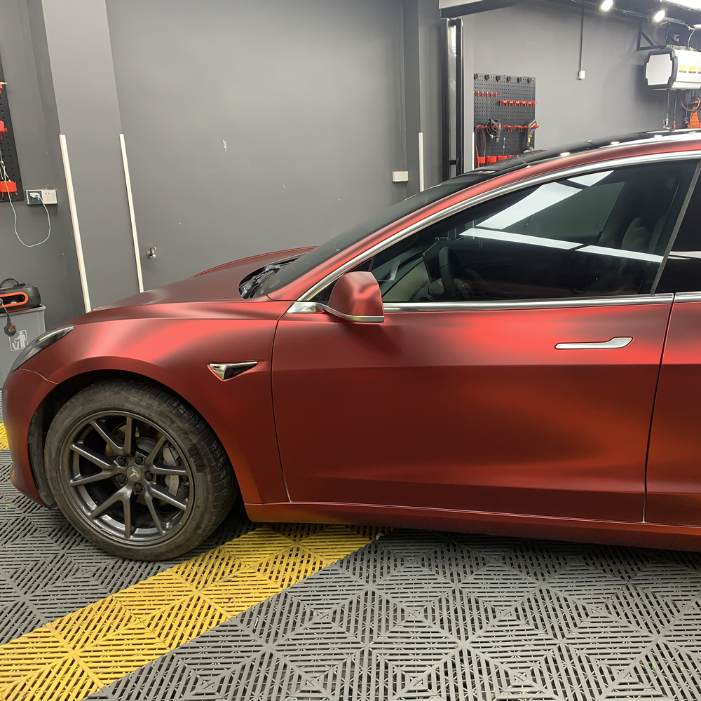 TOPCAR Oxide Red Vinyl Wrap Film