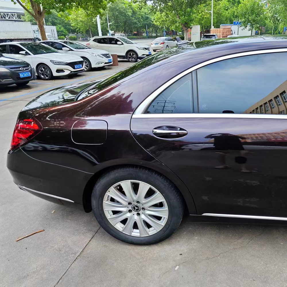 TOPCAR Sparkling Ghost Midnight Red Vinyl Wrap Film