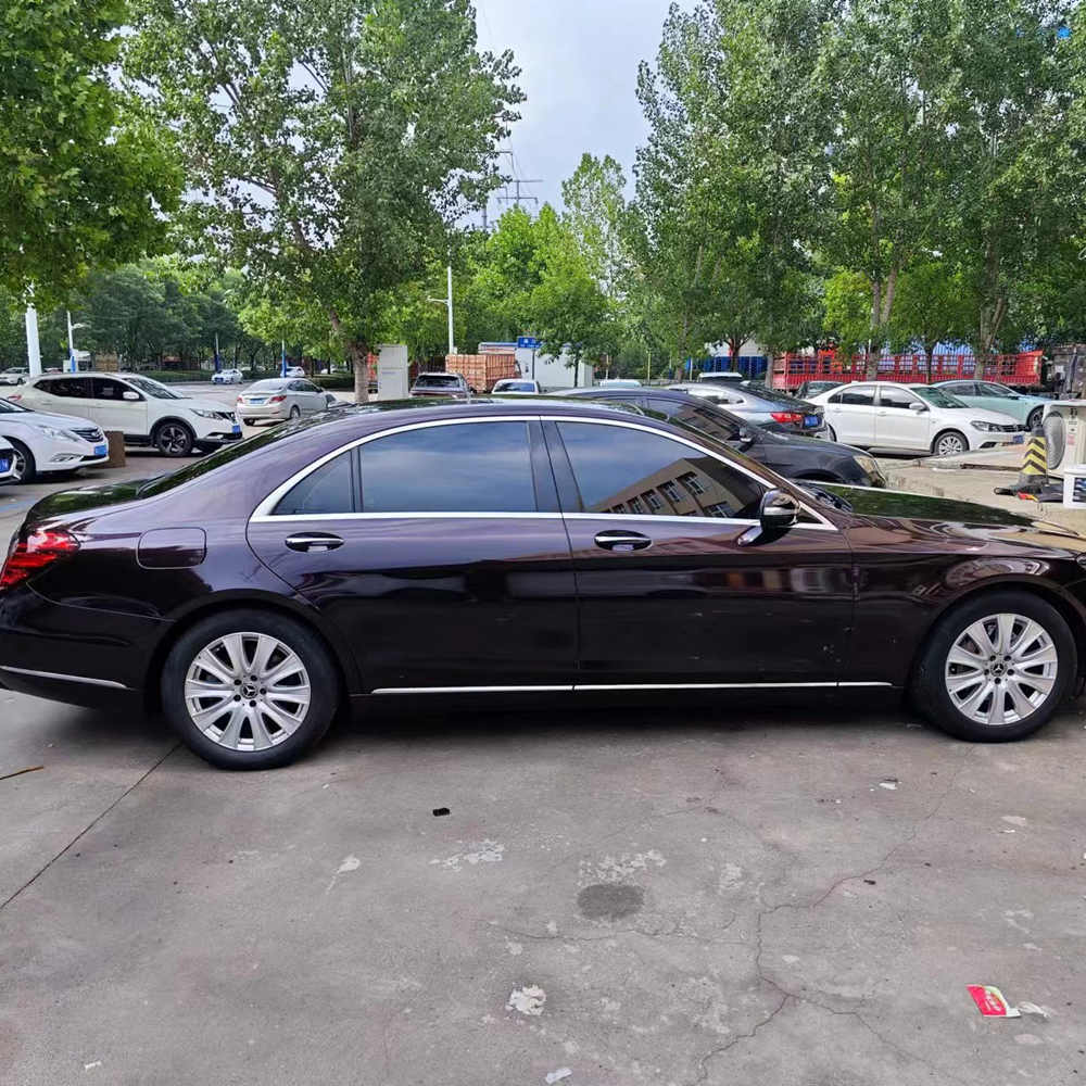 TOPCAR Sparkling Ghost Midnight Red Vinyl Wrap Film