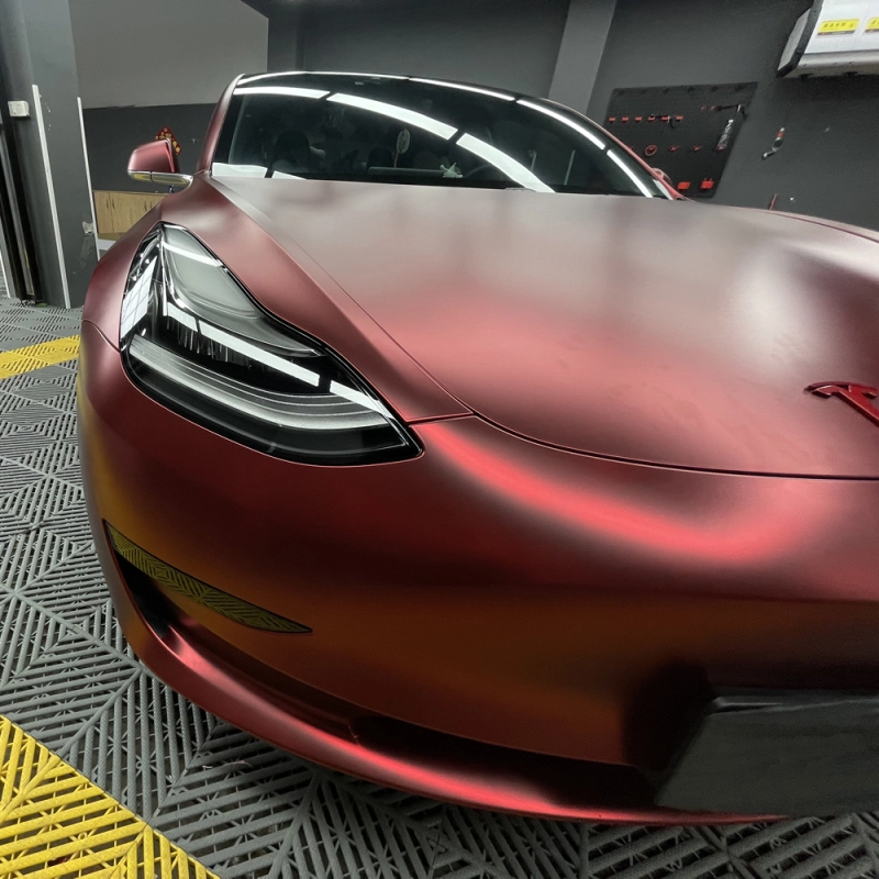 TOPCAR Oxide Red Vinyl Wrap Film