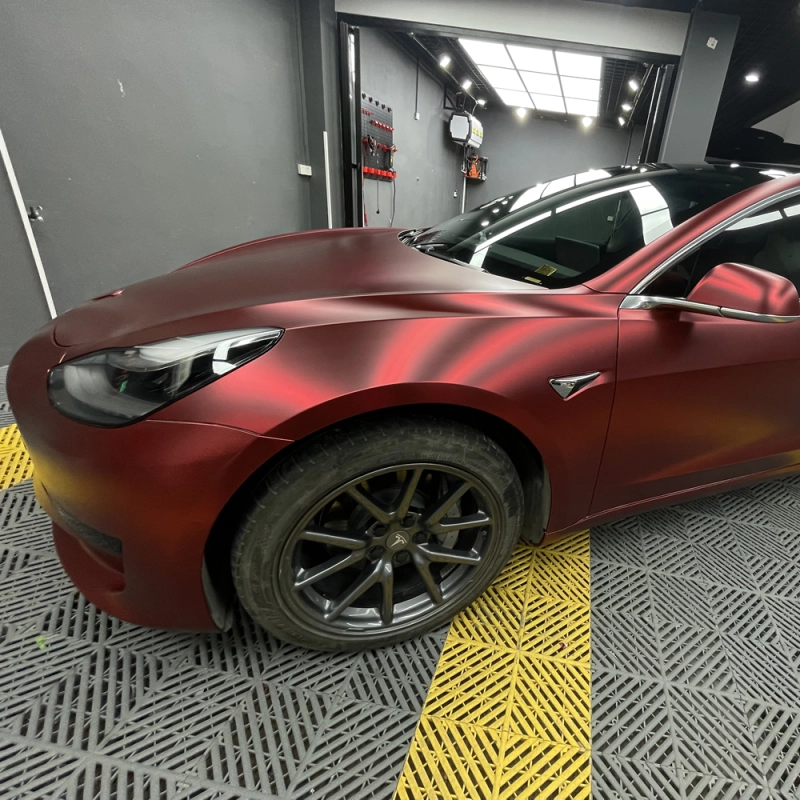 TOPCAR Oxide Red Vinyl Wrap Film