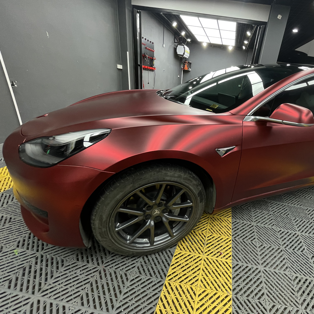 TOPCAR Oxide Red Vinyl Wrap Film