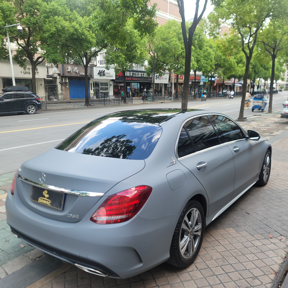TOPCAR Ultra Matte Nardo Grey Vinyl Wrap Film