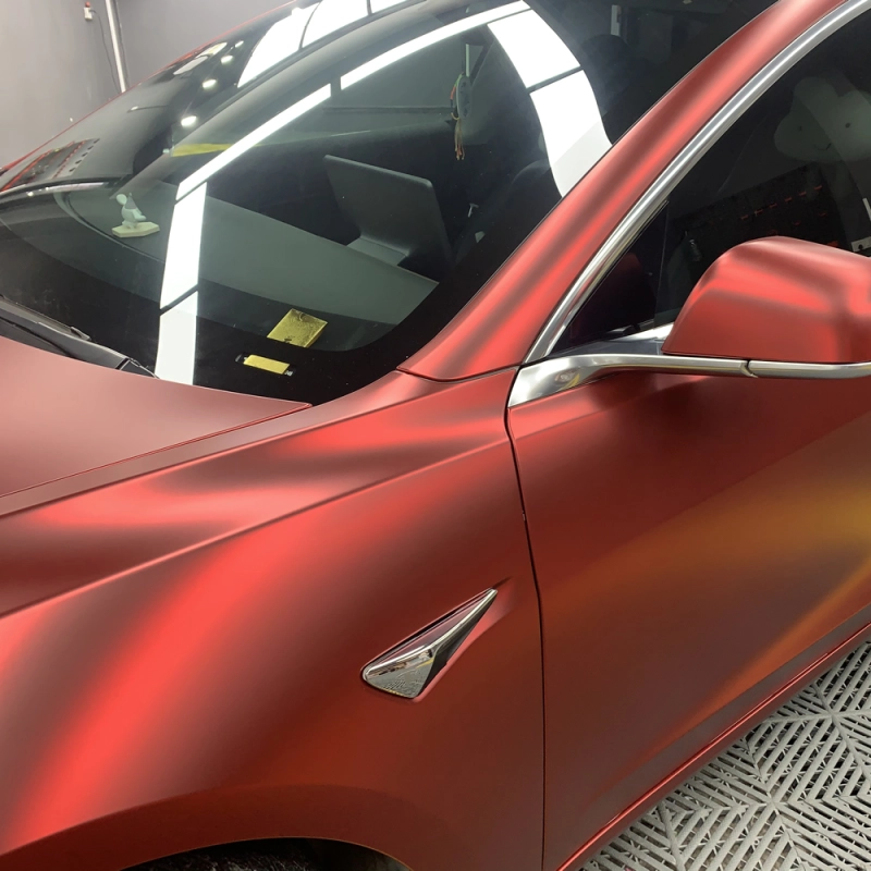 TOPCAR Oxide Red Vinyl Wrap Film