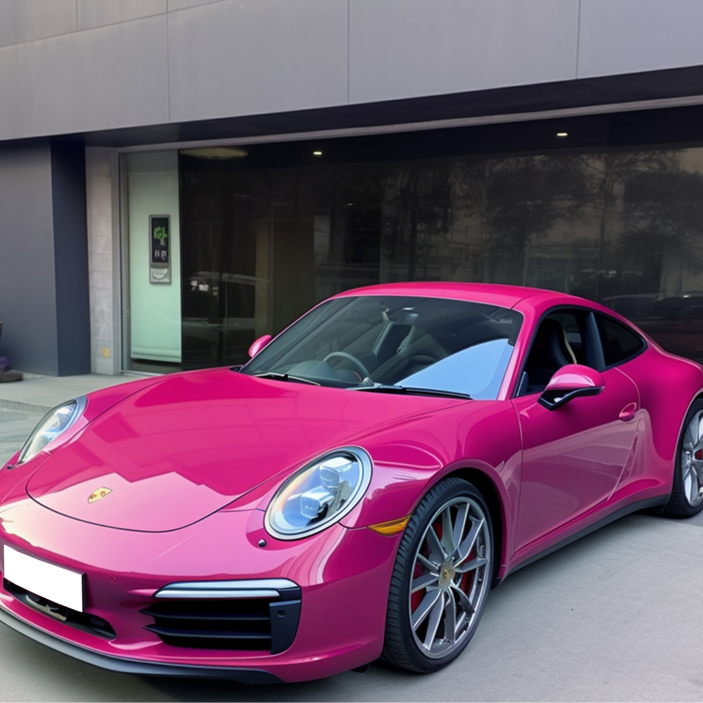 TOPCAR Super Gloss Gem Red Vinyl Wrap