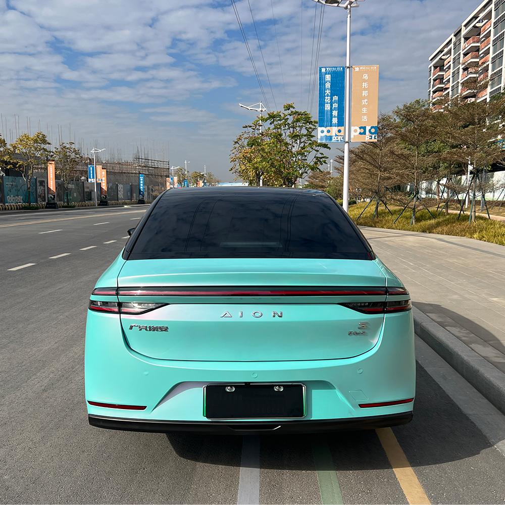 TOPCAR Color Shift Metallic Racing Tiffany Vinyl Wrap Film