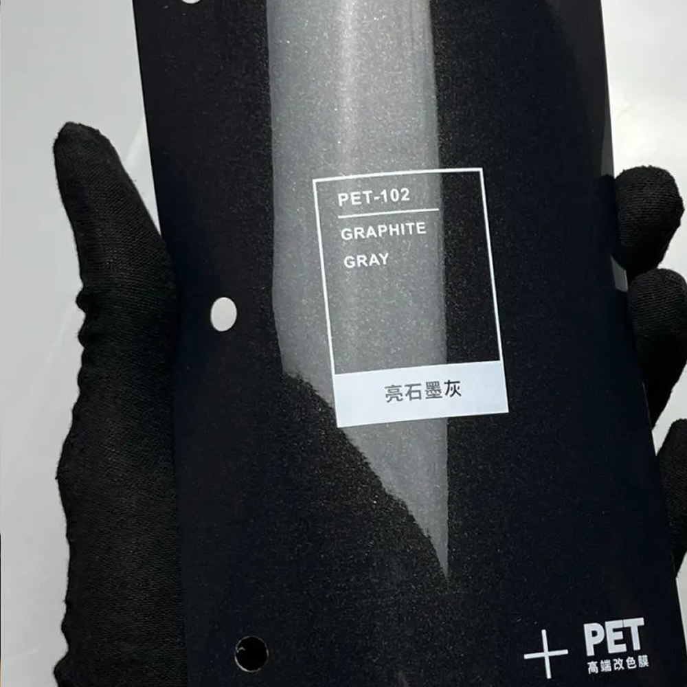 TOPCAR Original Paint Series Graphite Gray PET Vinyl Wrap Film