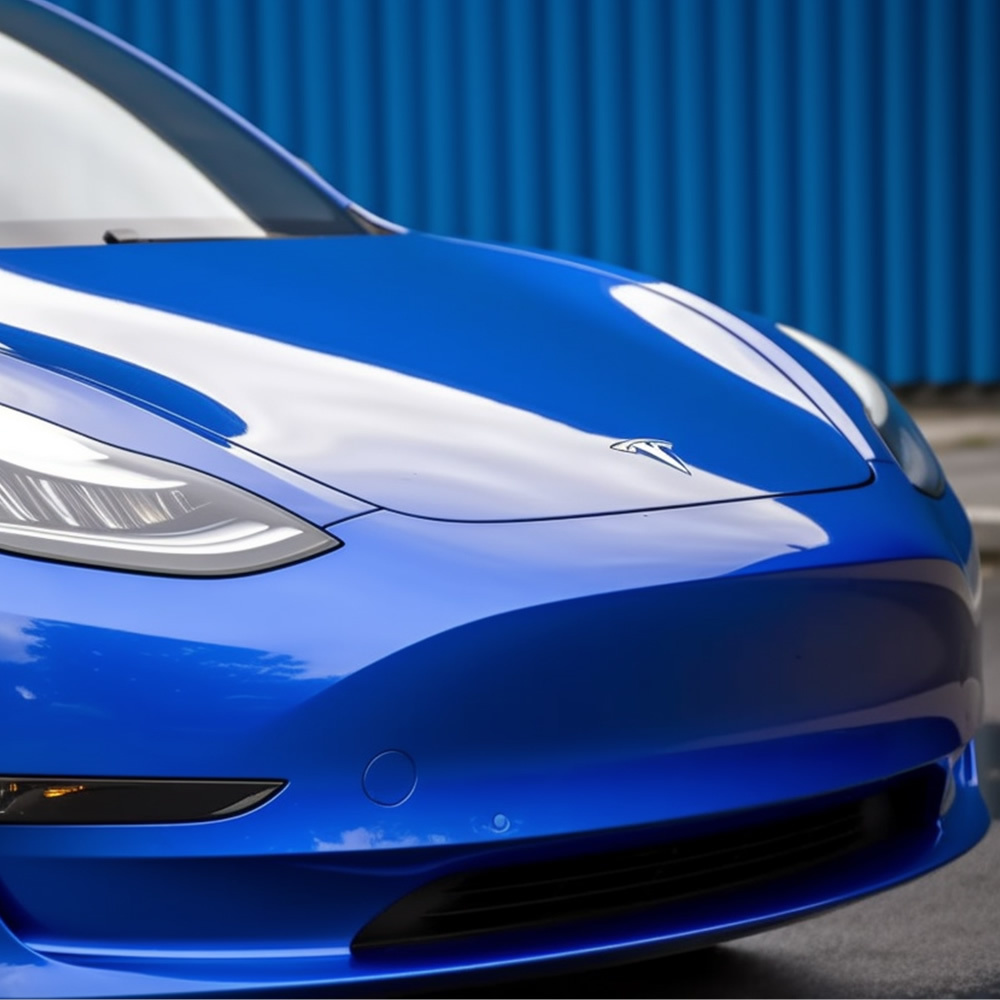 TOPCAR Super Gloss Sapphire PET Car Vinyl Wrap Film
