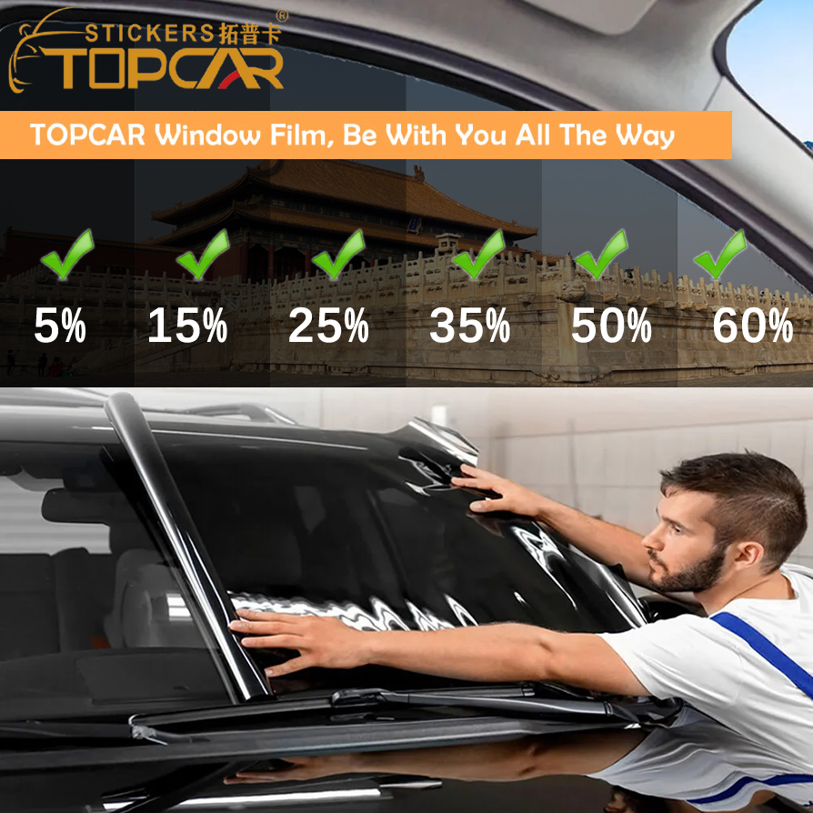 TC-AV Series Ultra HD Titanium Nitride Sputtering Nano Ceramic Window Tint Film