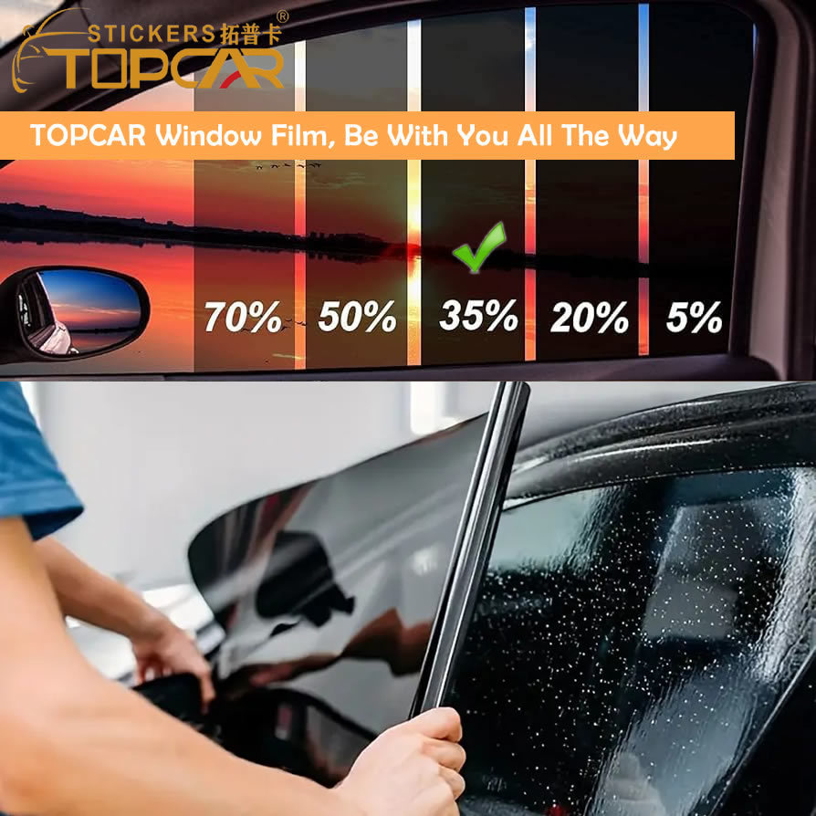 TC-NC3595 Ultra HD Carbon Nano Ceramic Window Tint Film VLT 37%