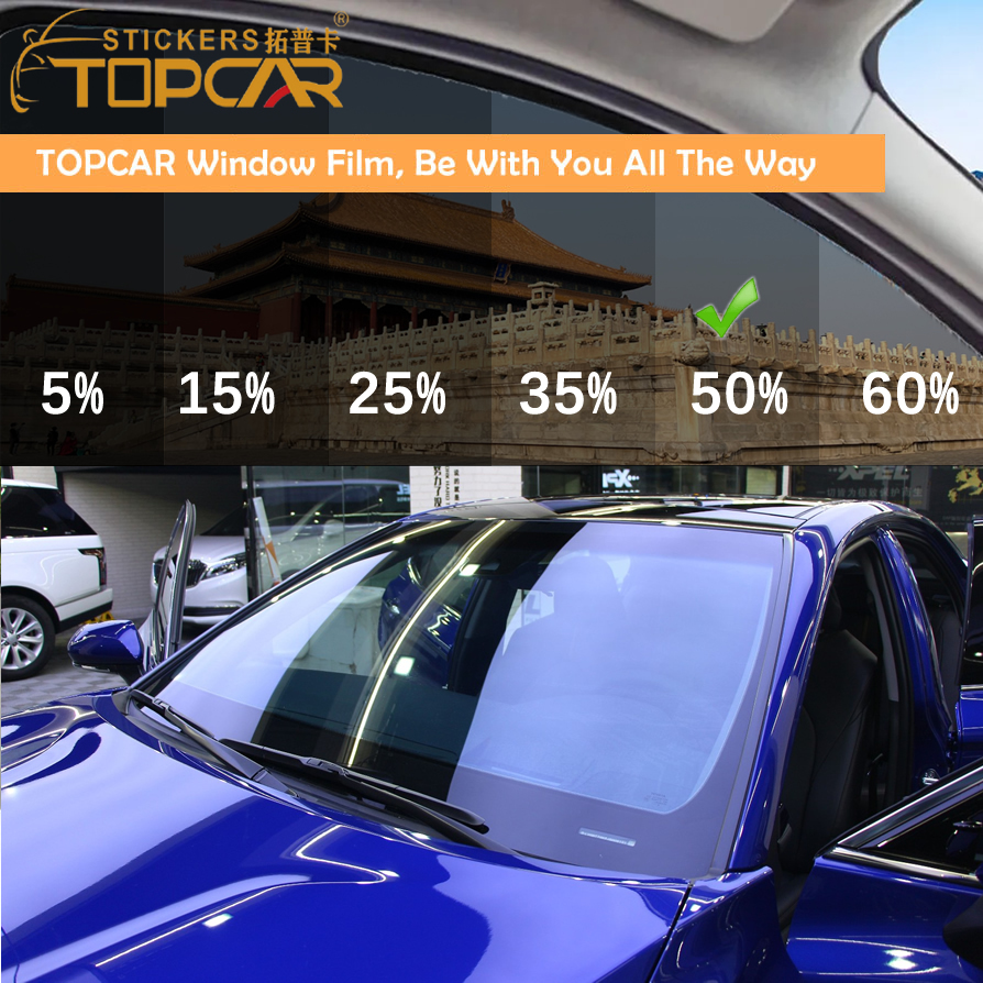 TC-AV45 VLT 47.8% Ultra HD Titanium Nitride Sputtering Nano Ceramic Window Tint Film