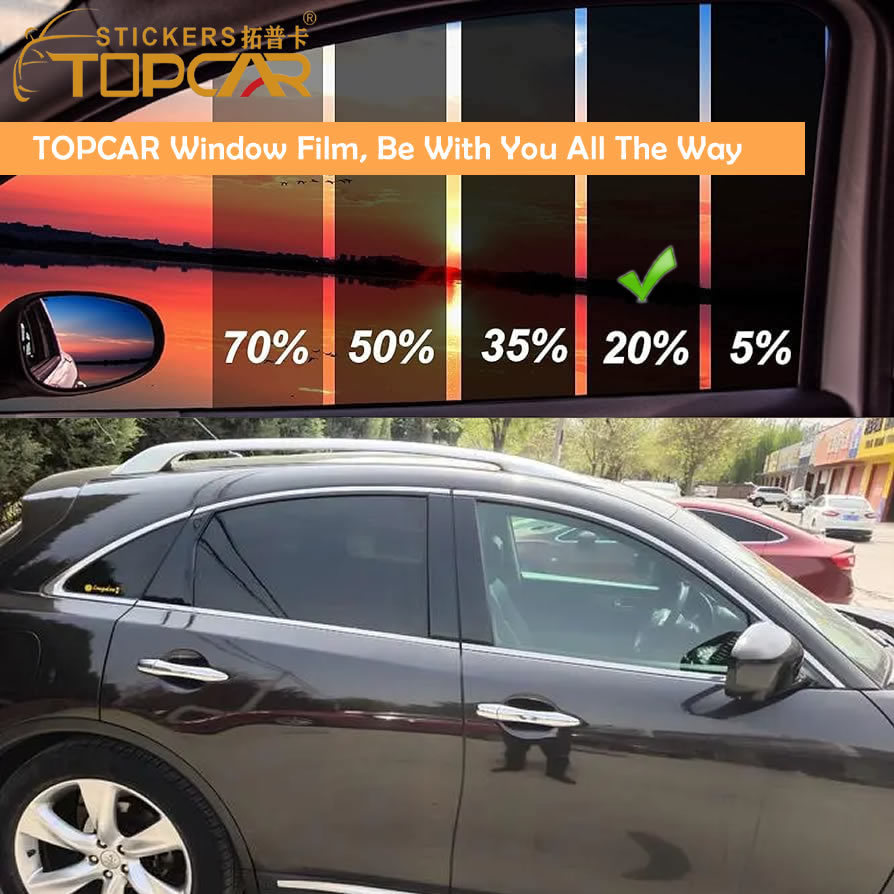 TC-NC2090 VLT 18% Ultra HD Carbon Nano Ceramic Window Tint Film