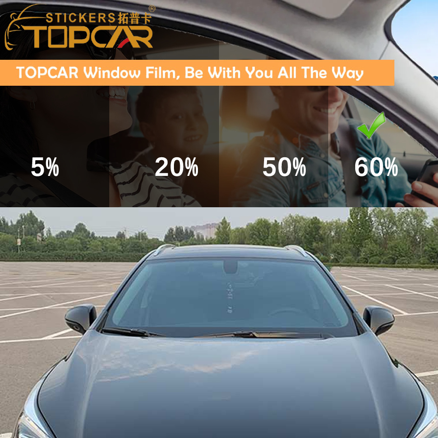 TC-TOP PRO Series 4K Clear Vision Micro Quantum Thermal Insulation King Window Tint Film