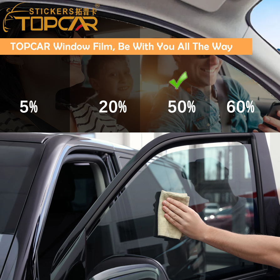 TC-TOP40 PRO 4K Clear Vision Micro Quantum Thermal Insulation King Window Tint Film