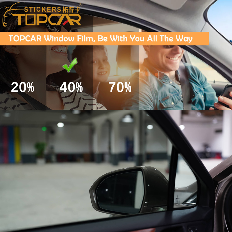 TC-TOP-X40 Multilayer sputtering 12(layers) Window Tint Film