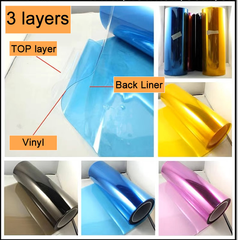 PVC Color Clear Lamp Film