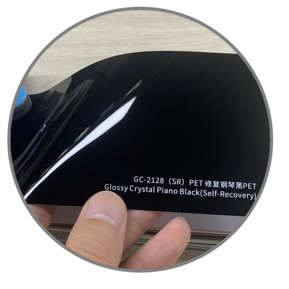 TOPCAR Glossy Crystal piano black(Self-Recovery) Vinyl Wrap