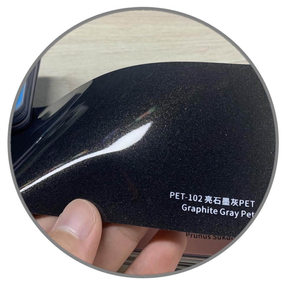 TOPCAR Original Paint Series Graphite Gray PET Vinyl Wrap Film